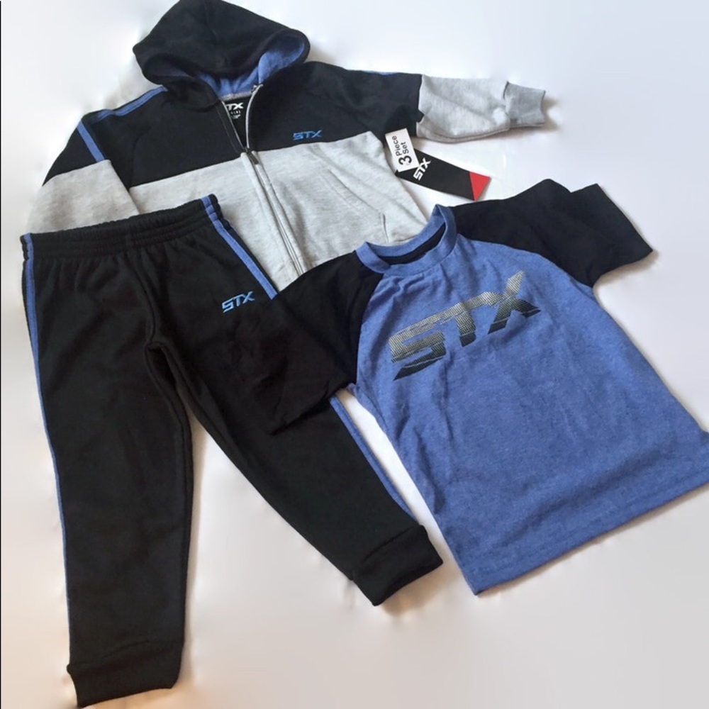 STX Boys Hoodie/Pants 3-Piece Outfit - Size S/4